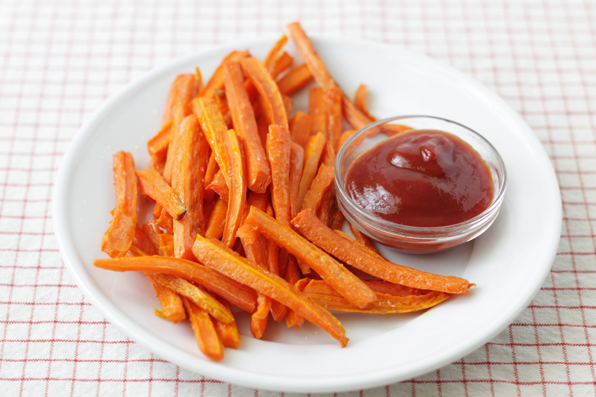 Easy Roasted Carrot Fries (to Share with the Kids!)