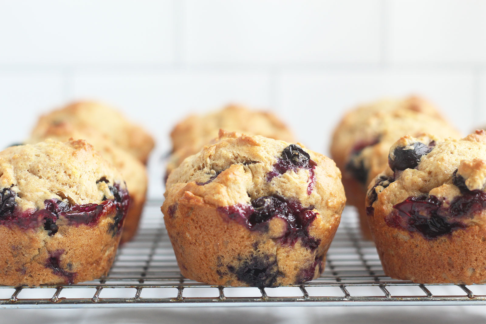 Favorite Lemon Blueberry Muffins (Healthy, Easy, and so Flavorful!)