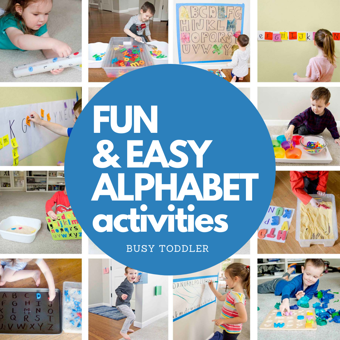 Learning the Alphabet: Best Activities for the ABCs – Busy Toddler