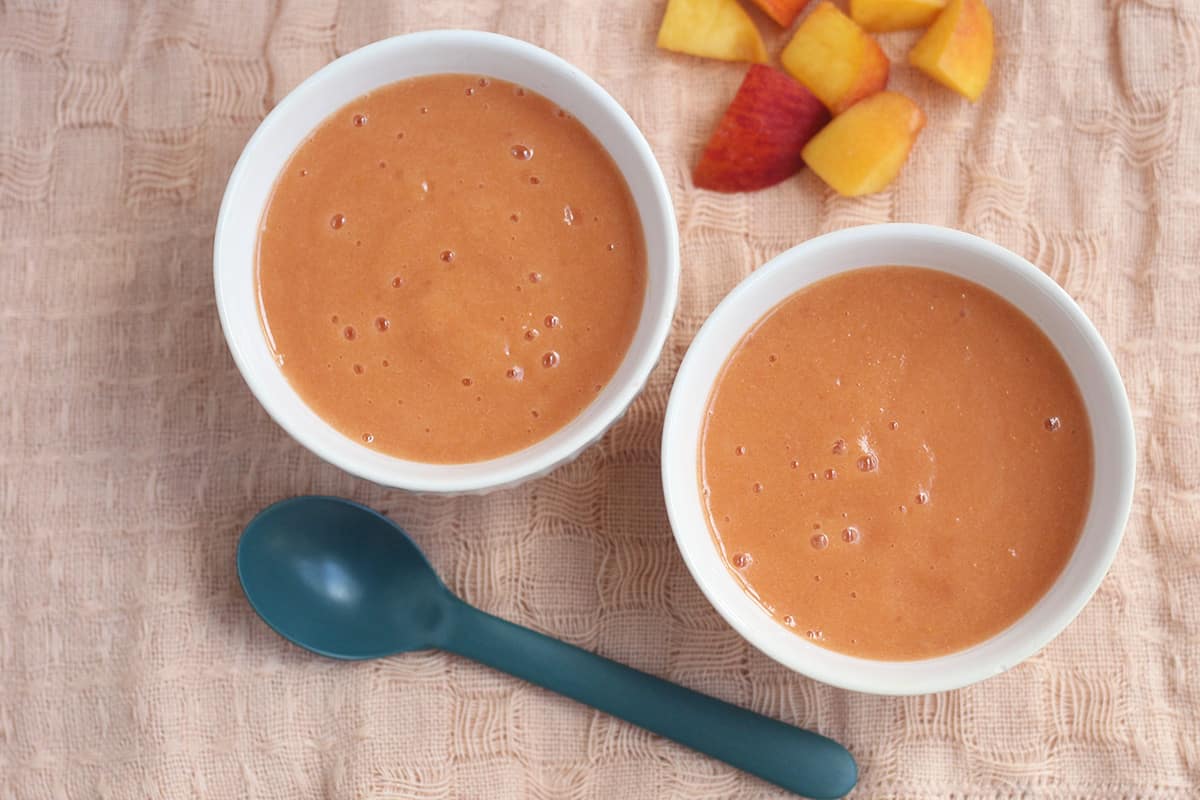 Easy Peach Sauce (From Fresh or Frozen Fruit)