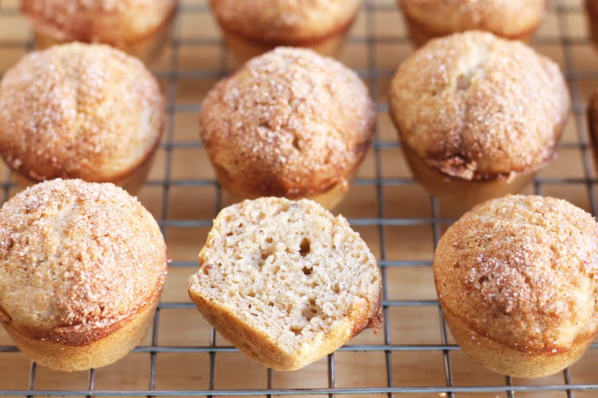 Favorite Cinnamon Muffins (Low Sugar, Make-Ahead, Allergy-Friendly)