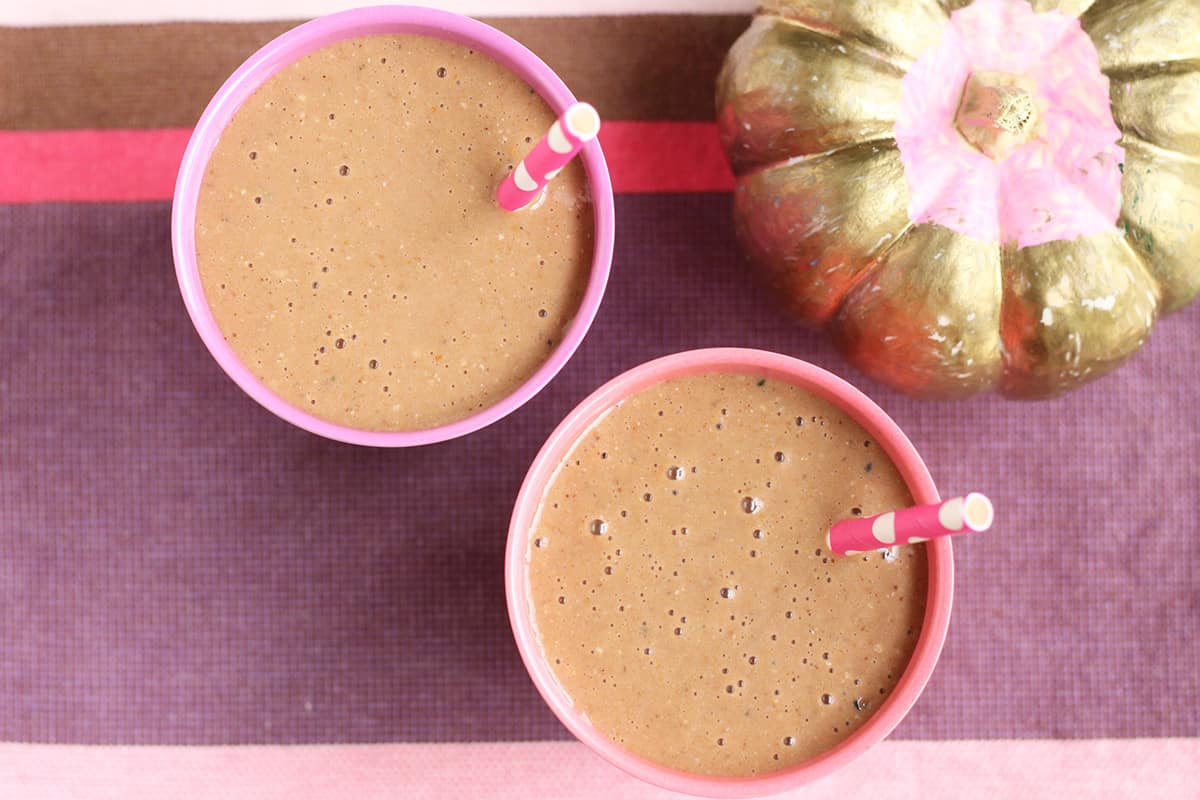 Quick Pumpkin Smoothie: Quick. Yummy, Kid-Approved!