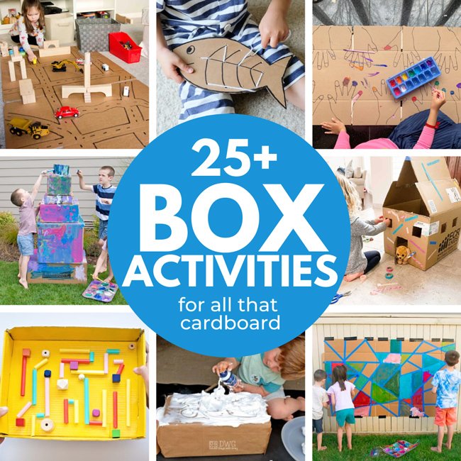 Best Cardboard Box Activities for Kids – Busy Toddler