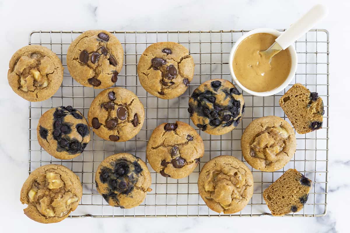 Favorite Peanut Butter Muffins, 6 Ways