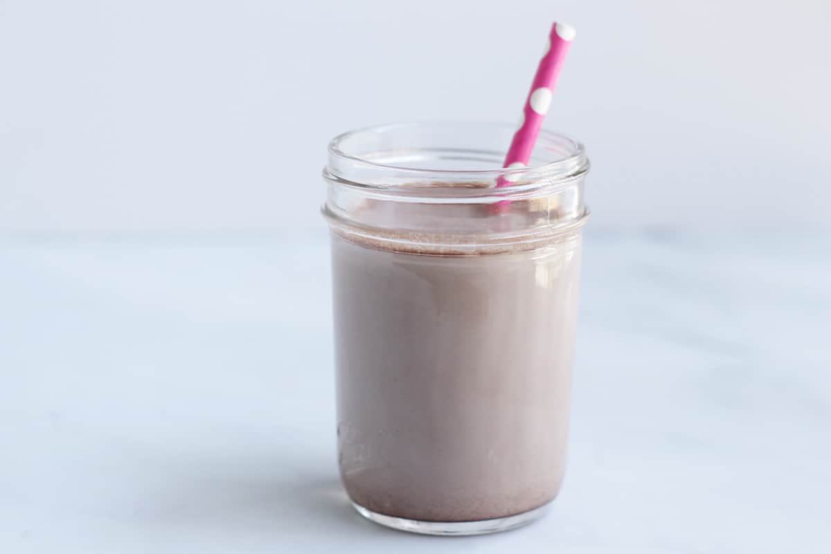 Best Homemade Chocolate Milk (with Less Sugar!)