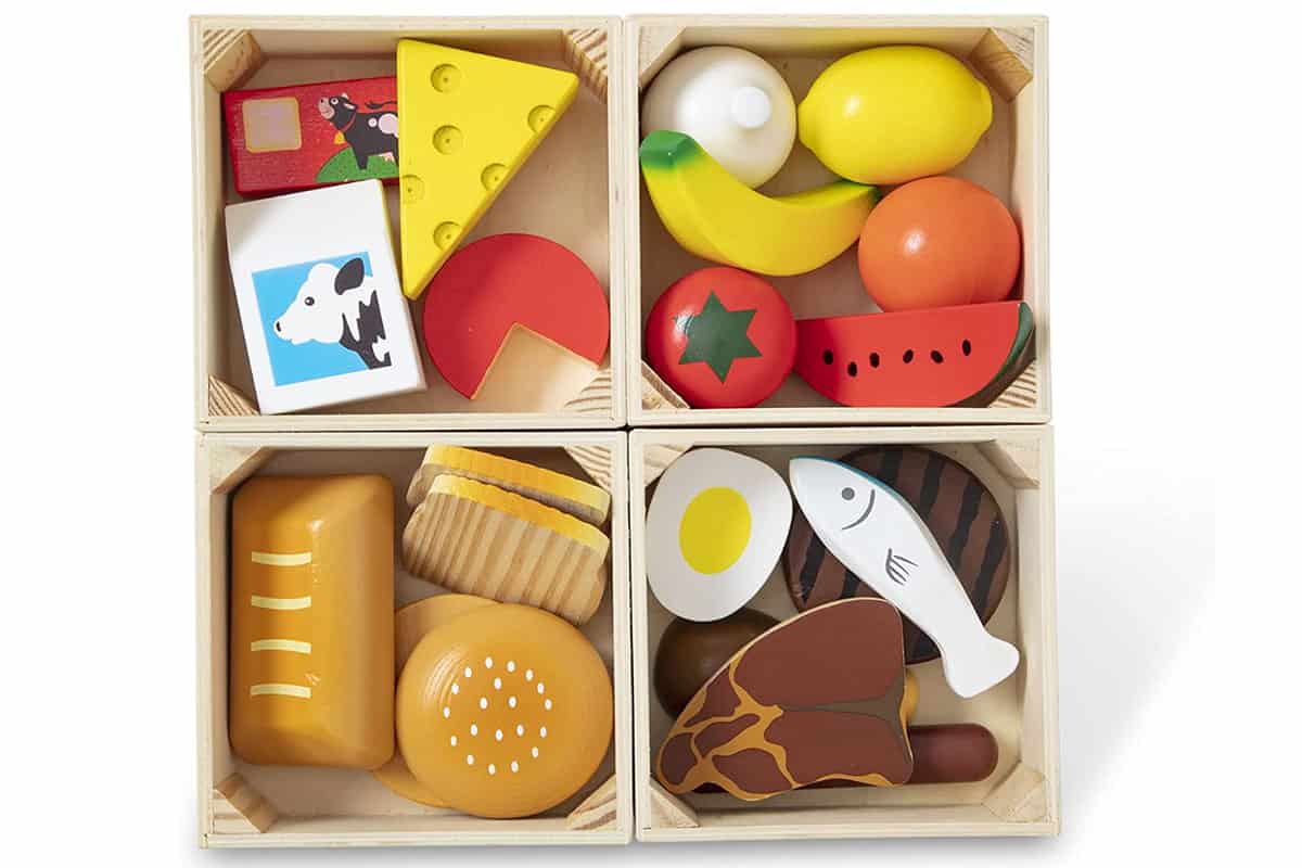 melissa and doug play food set.