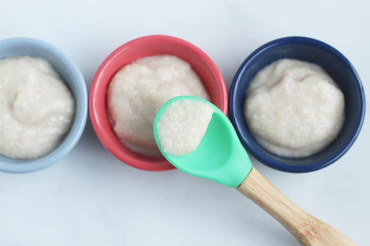Homemade Baby Rice Cereal - Yummy Toddler Food