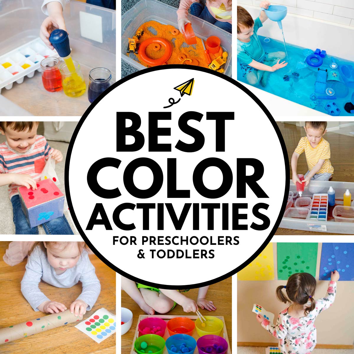 Color Activities for Preschoolers and Toddlers – Busy Toddler