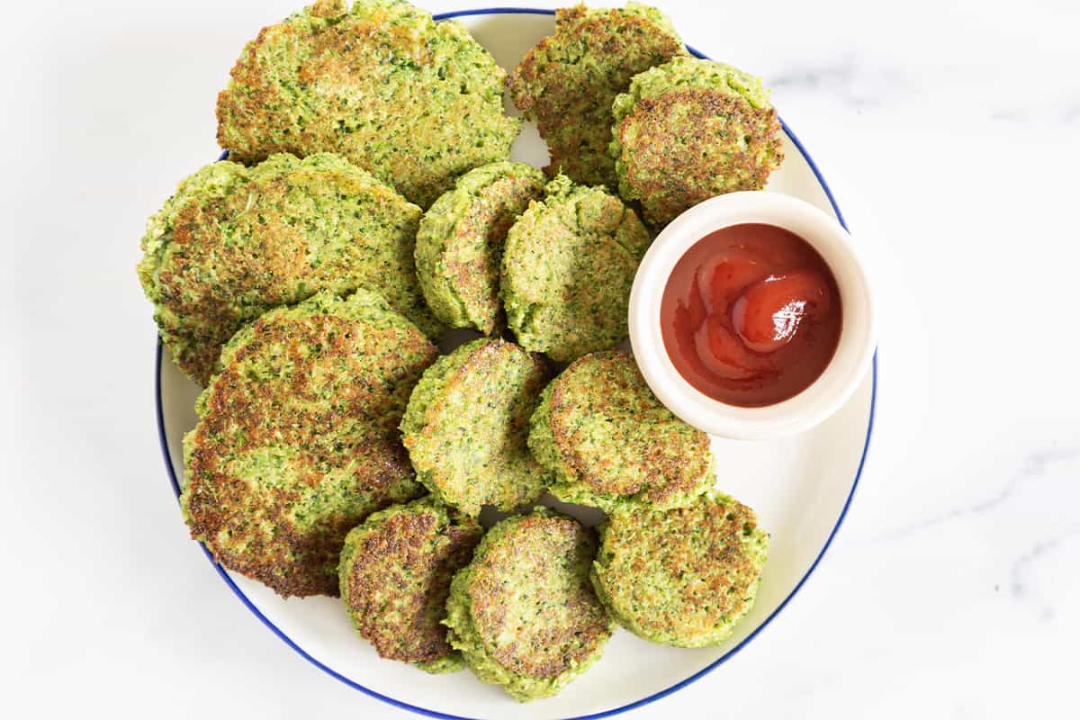 Quick Broccoli Fritters