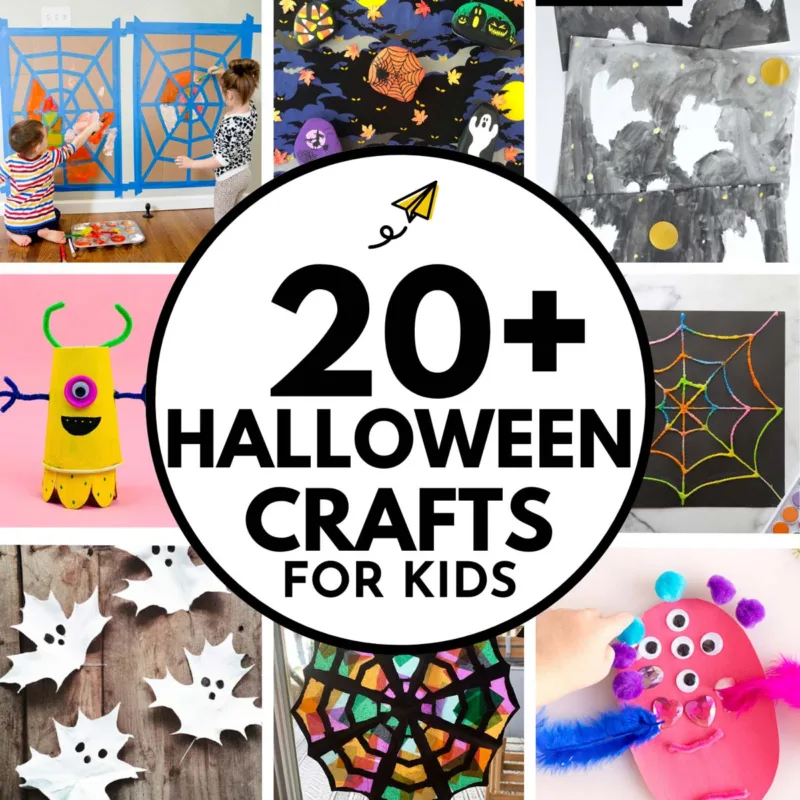 20+ Halloween Crafts for Kids: image is 8 Halloween crafts to try
